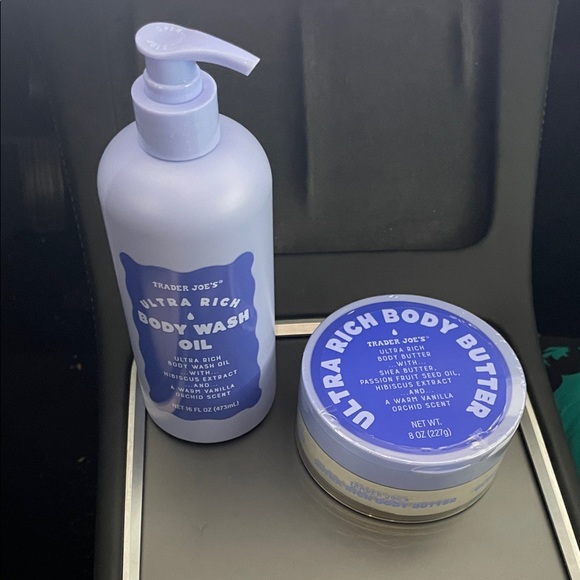 Trader Joe’s ultra rich body wash oil and body butter —brand new! - Picture 2 of 2